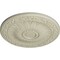 Ekena Millwork Lunel Ceiling Medallion (Fits Canopies up to 3 3/4"), Hand-Painted Clear Yellow, 20 1/4"OD x 1 1/2"P CM20LUCYF - alternate 3